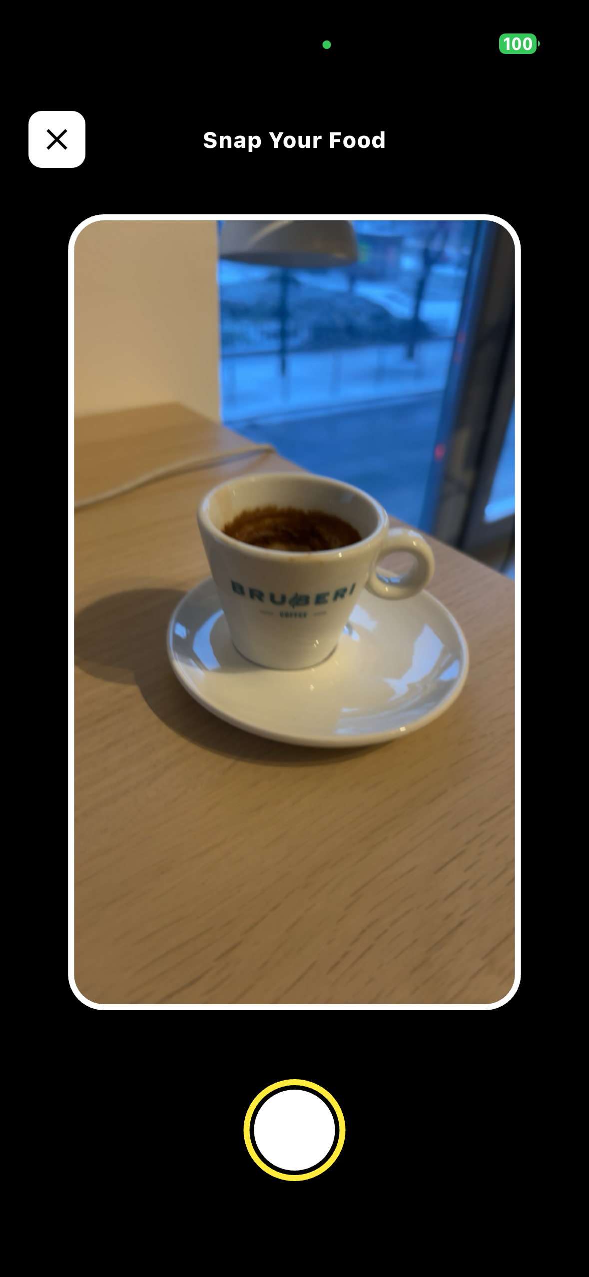 Fogyo App - Camera Food Logging